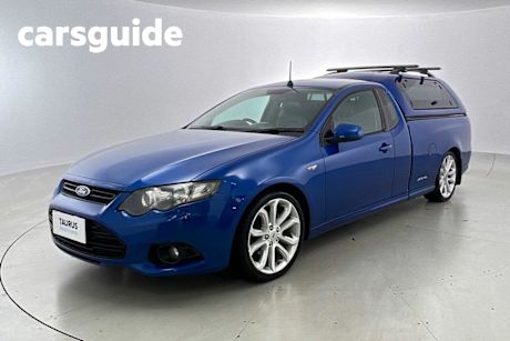 Blue 2013 Ford Falcon Utility XR6