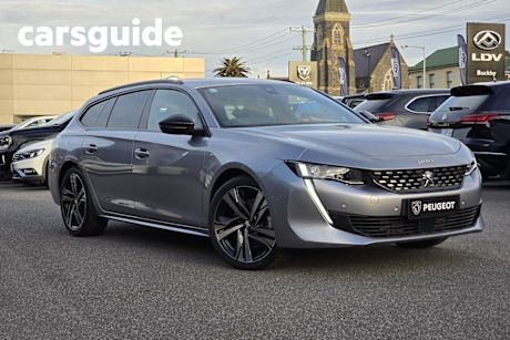 Grey 2022 Peugeot 508 Wagon GT Sportwagon