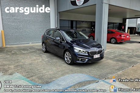 Blue 2014 BMW 225I Wagon Active Tourer Luxury Line