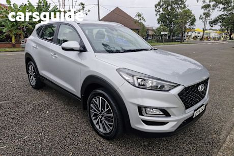 Silver 2020 Hyundai Tucson Wagon Active (2WD)