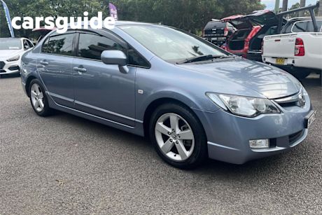 Silver 2007 Honda Civic Sedan VTI-L
