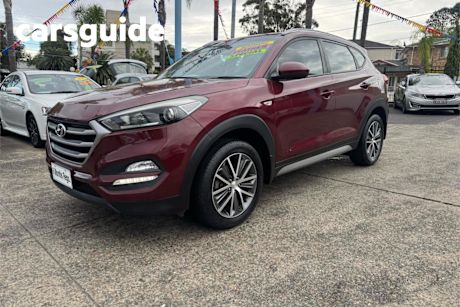 Red 2016 Hyundai Tucson Wagon Elite (fwd)