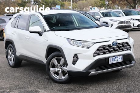 White 2020 Toyota RAV4 Wagon GXL AWD Hybrid
