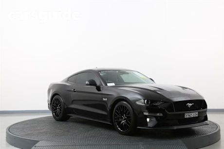 Black 2022 Ford Mustang Fastback GT 5.0 V8