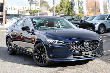 Blue 2024 Mazda 6 Sedan G35 Atenza