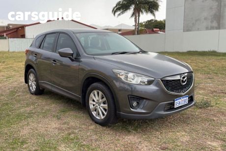 Grey 2013 Mazda CX-5 Wagon MAXX SPORT (4x4) MY13