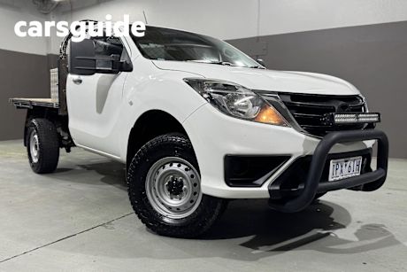 White 2019 Mazda BT-50 Ute Tray XT 4x2 Hi-Rider