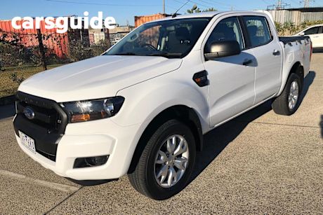 White 2017 Ford Ranger Crew Cab Pickup XL 2.2 HI-Rider (4X2)