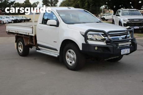 White 2017 Holden Colorado Cab Chassis Ls (4X4)