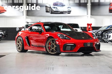 Red 2024 Porsche 718 Coupe Cayman GT4 RS
