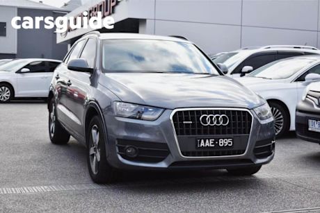 Grey 2013 Audi Q3 Wagon 2.0 Tfsi Quattro (125KW)