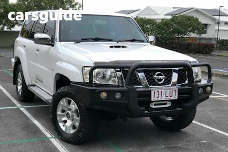 White 2013 Nissan Patrol Wagon ST (4X4)