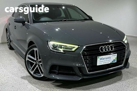 Grey 2019 Audi A3 Sedan 35 Tfsi S Line Plus