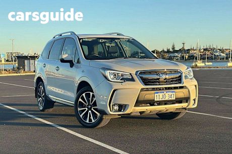 White 2017 Subaru Forester Wagon 2.0XT Premium