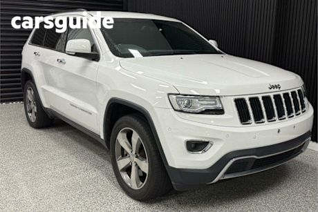 White 2015 Jeep Grand Cherokee Wagon Limited (4X4)