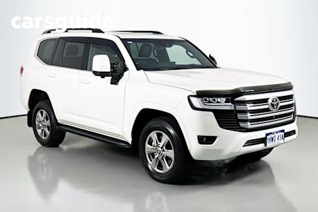 White 2023 Toyota Landcruiser Wagon LC300 VX (4X4)