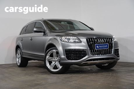 Grey 2015 Audi Q7 Wagon 3.0 TDI Quattro