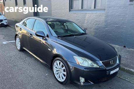 Grey 2006 Lexus IS250 Sedan Sports Luxury
