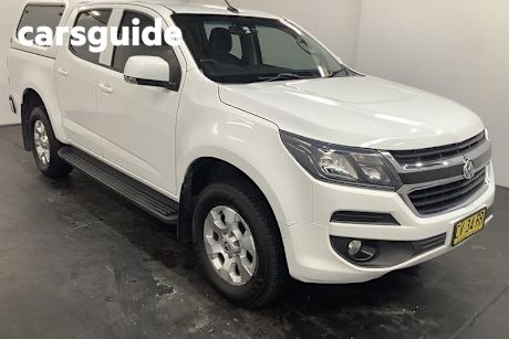 White 2019 Holden Colorado Crew Cab Pickup LT (4X2)