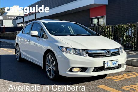 White 2013 Honda Civic Sedan Sport