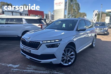 White 2021 Skoda Kamiq Wagon 110TSI Limited Edition