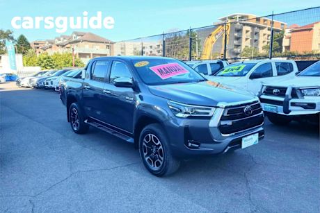 Grey 2022 Toyota Hilux Double Cab Pick Up SR5 (4X4)