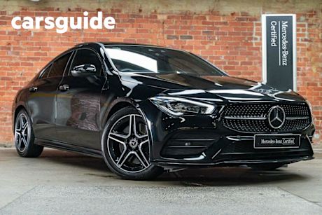 Black 2022 Mercedes-Benz CLA250 Coupe 4Matic