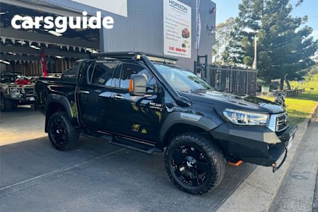Black 2019 Toyota Hilux Double Cab Pick Up SR5 (4X4)
