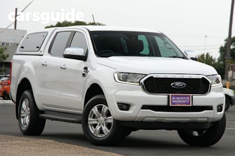 White 2022 Ford Ranger Double Cab Pick Up XLT 3.2 (4X4)