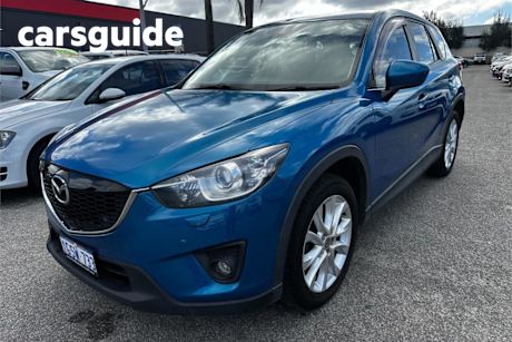 Blue 2012 Mazda CX-5 Wagon Grand Tourer (4X4)