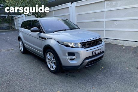 Silver 2014 Land Rover Range Rover Evoque Wagon SD4 Pure