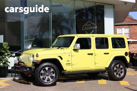 Yellow 2023 Jeep Wrangler Unlimited Hardtop Overland (4X4)