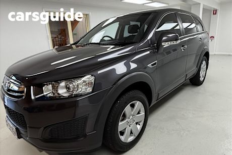 Grey 2014 Holden Captiva Wagon 7 LS (fwd)