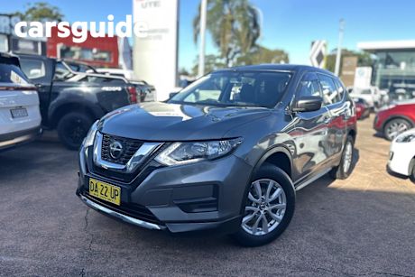 Grey 2021 Nissan X-Trail Wagon ST (2WD)