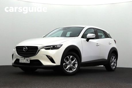 White 2023 Mazda CX-3 Wagon G20 Pure