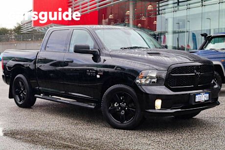 Black 2023 Ram 1500 Crew Cab Utility Express