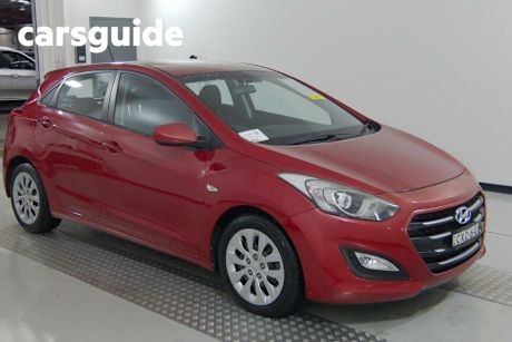 Red 2015 Hyundai I30 Hatchback Active