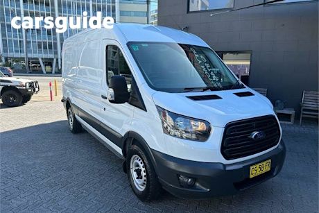 White 2018 Ford Transit Commercial 350L (LWD) RWD