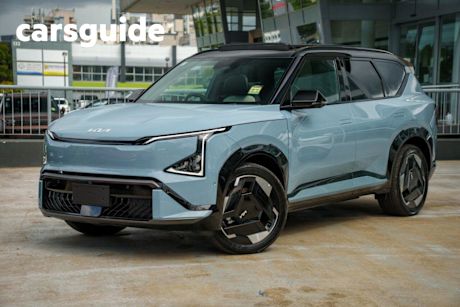 Blue 2025 Kia EV5 Wagon GT-Line AWD LR