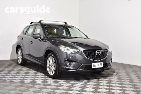 Grey 2013 Mazda CX-5 Wagon Grand Tourer (4X4)