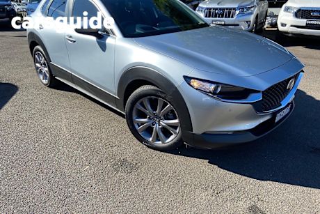Silver 2020 Mazda CX-30 Wagon G20 Evolve (fwd)