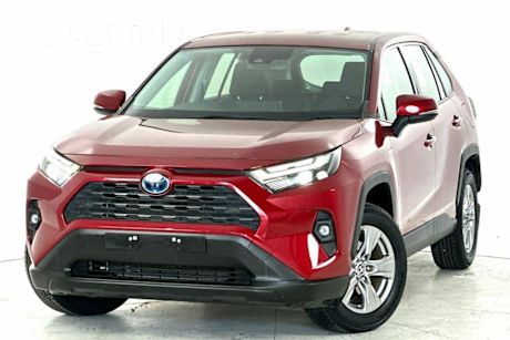 Red 2022 Toyota RAV4 Wagon GX (2WD) Hybrid