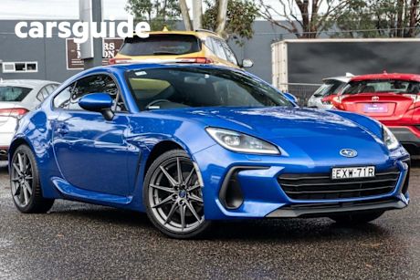 Blue 2023 Subaru BRZ Coupe S