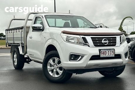 White 2018 Nissan Navara Cab Chassis RX (4X2)