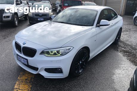 White 2015 BMW 220I Coupe M Sport