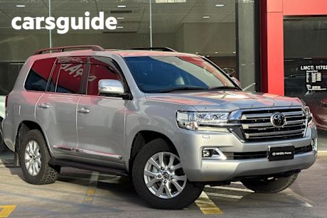 Silver 2020 Toyota Landcruiser Wagon LC200 Sahara (4X4)