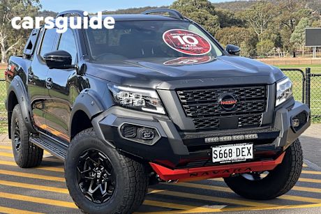 Black 2024 Nissan Navara Dual Cab Pick-up PRO-4X Warrior (4X4)
