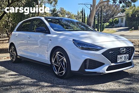 White 2024 Hyundai I30 Hatchback N Line PRM Mhev