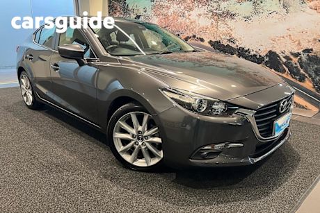 Grey 2018 Mazda 3 Sedan SP25