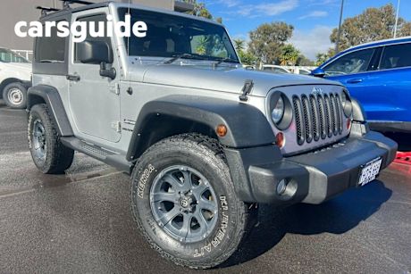 Silver 2012 Jeep Wrangler Softtop Sport (4X4)
